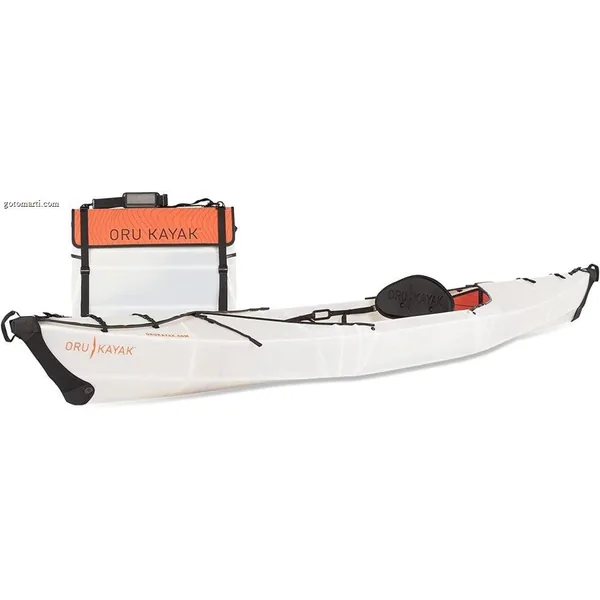 Oru Kayak Beach | Stable. Durable. Light – Lake/River Kayaks – Beginner. Intermediate – for Day Trips. Picnics. and Casual Fun with Family and Friends – Size (Unfolded): 12’1 x 29. 25 Lbs
