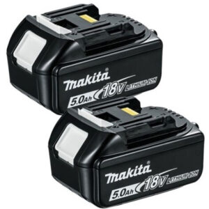 MAKITA BL1850B x2 18v Li-ion battery 5.0Ah